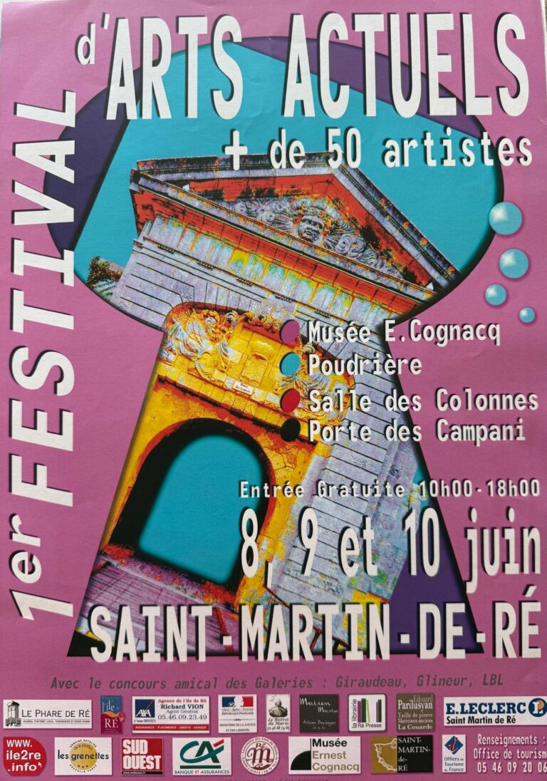 Affiche Festival d'Arts Actuels
