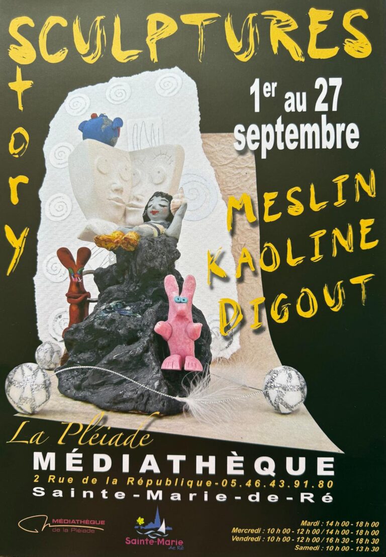 Affiche Exposition Sculpture Story