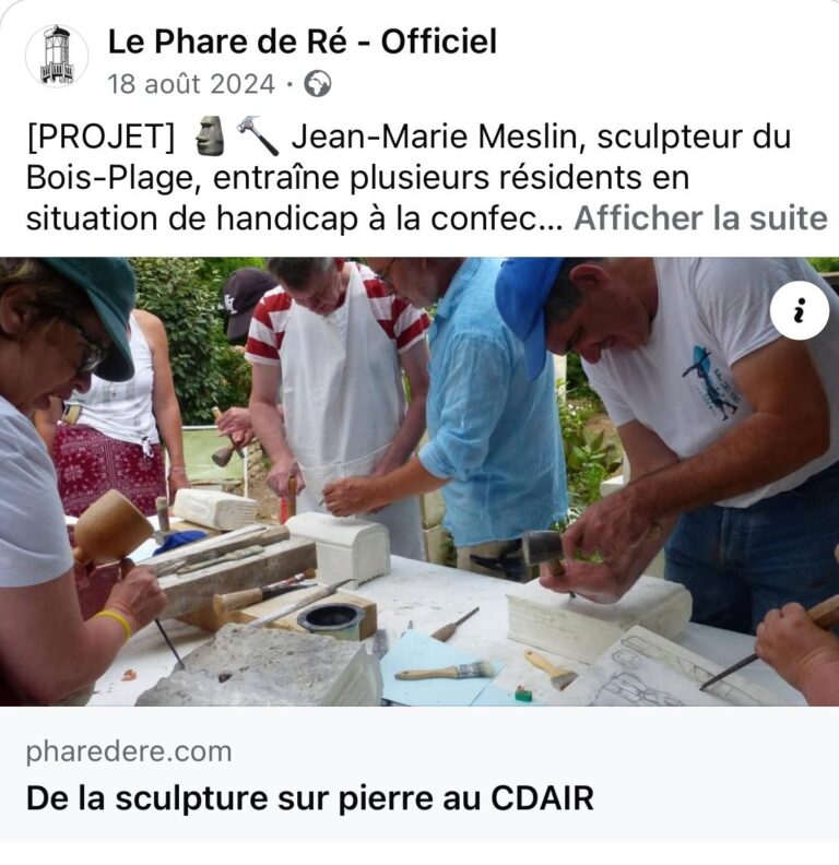 Atelier Comment Sculpter Son Livre en Livre de Pierre