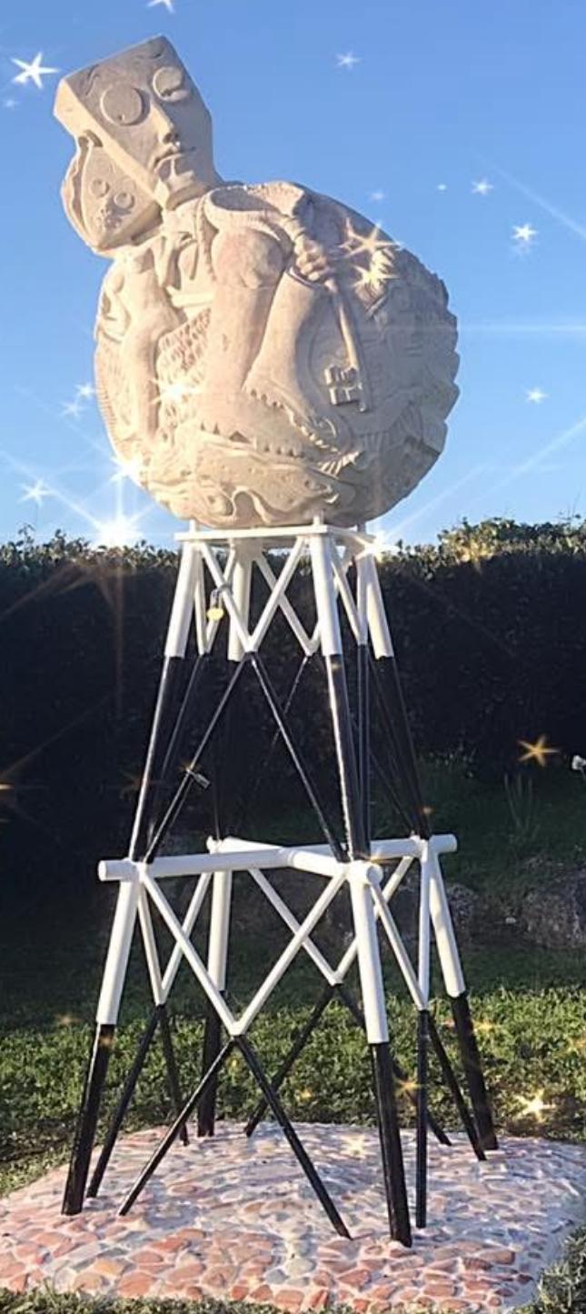 Oeuvre publique Message en Songe