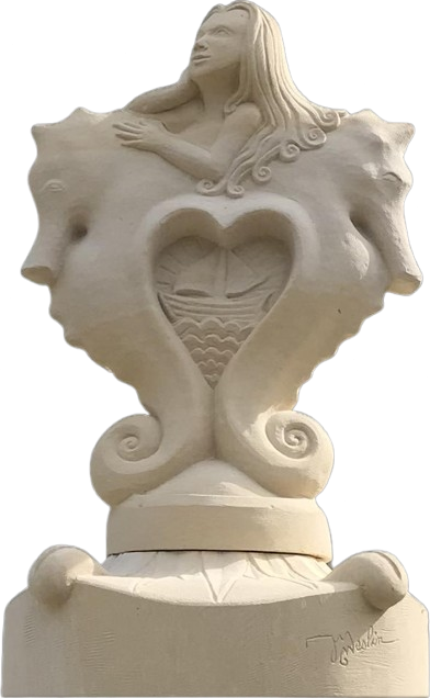 Sculpture La Reine de l'Océan