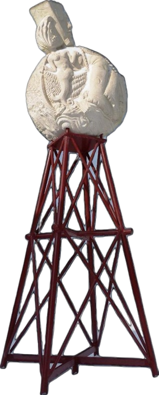 Oeuvre publique Message en songe 2013