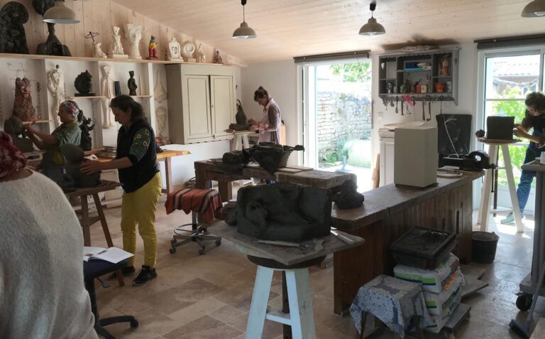 Ateliers de Partage Sculpture de 7 à 77 ans Jean-Marie Meslin