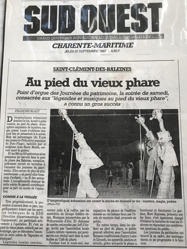 Article Cirque 12 sculpture poésie meslin artiste