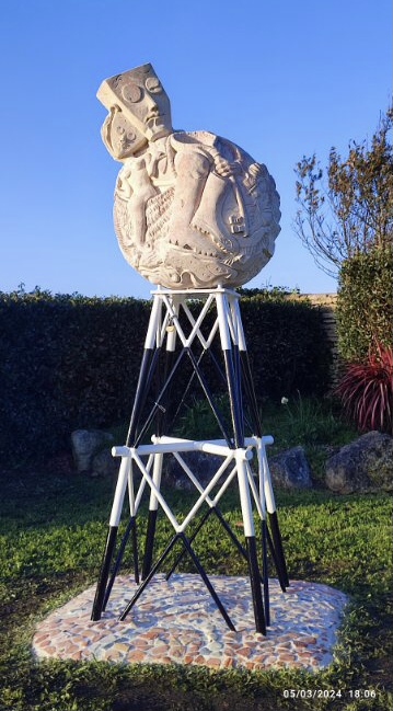 Oeuvre publique Message en Songe 10