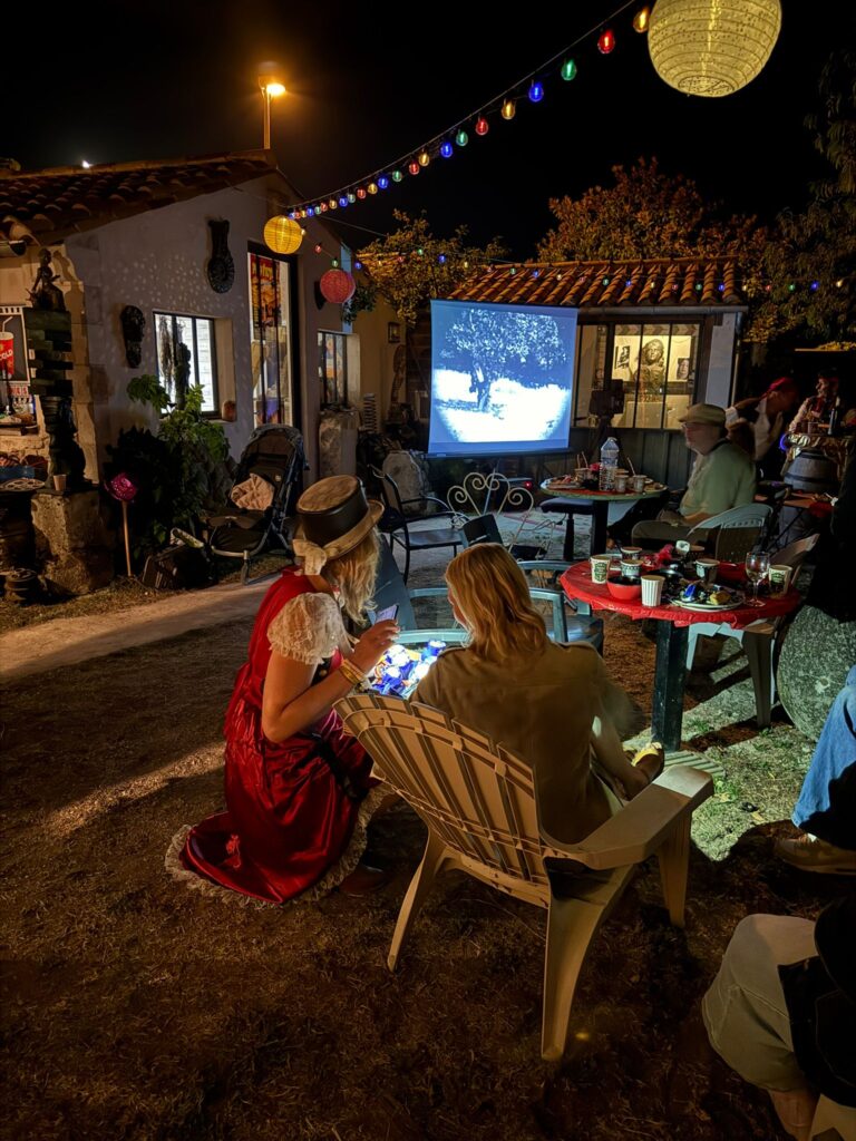 Soirée sculpture musique et cinéma
