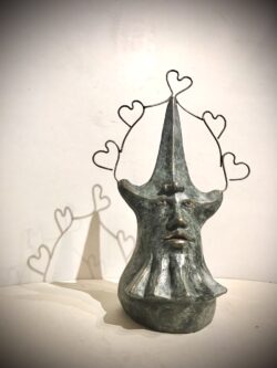 Bronze Jongleur de Coeur