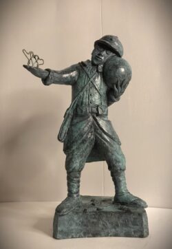 Bronze Le Coeur du Poilu