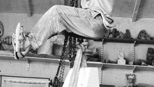 Ecosystème de Jean-Marie Meslin 100 Levage d'un bloc dégrossit