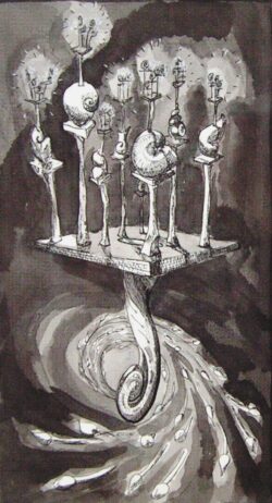 Dessin 3 croquis peinture exploration création