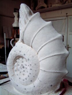 Univers pierre Travail en cours Hommage à Giacometti